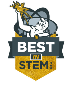 BEST in STEM award badge