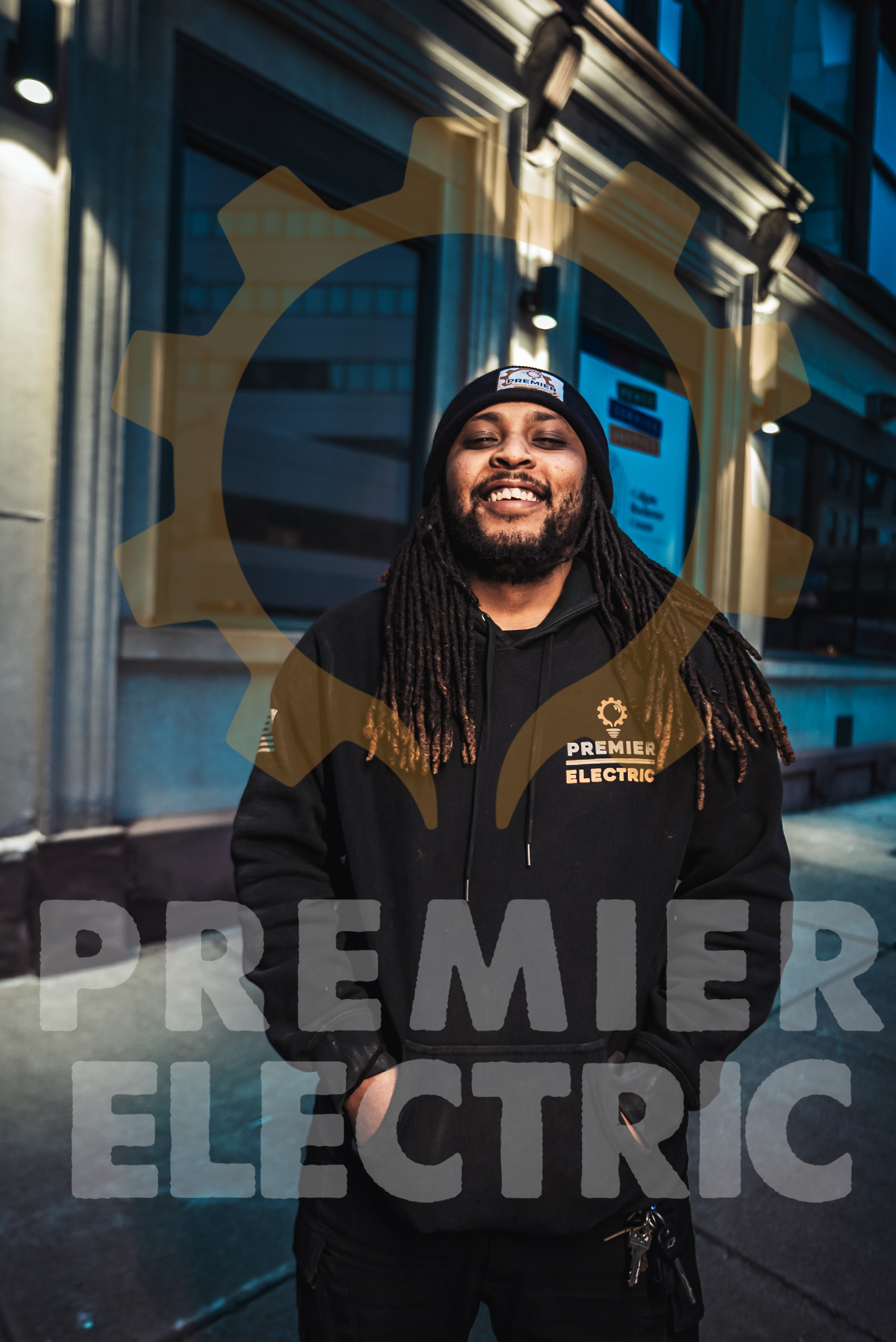 Desean, electrician at Premier Electric Rochester NY