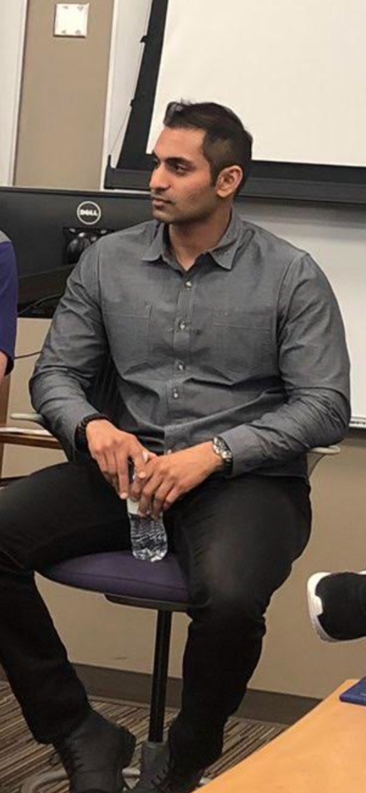 Pratik Patel in 2019 at his heaviest