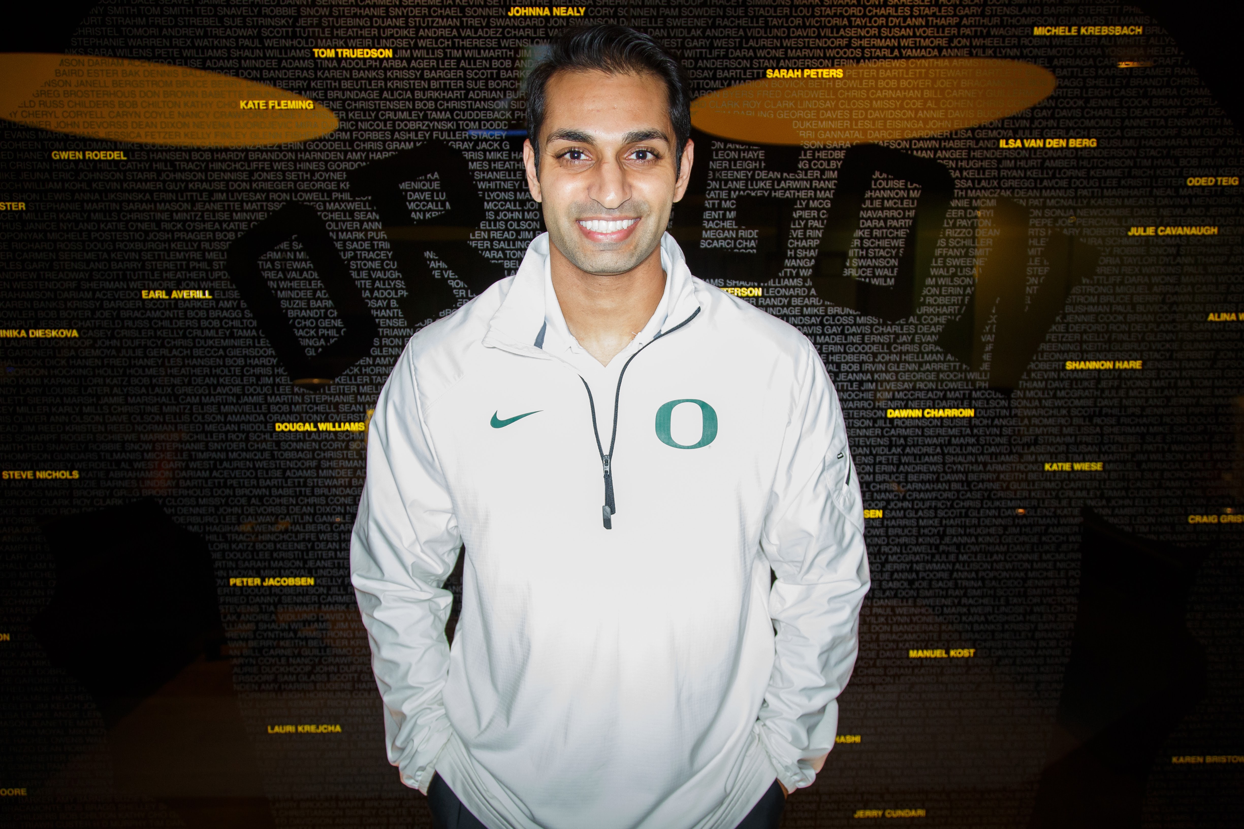 Pratik Patel at the University of Oregon