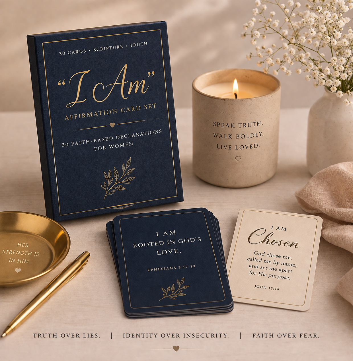 "I Am" Affirmation Card Set