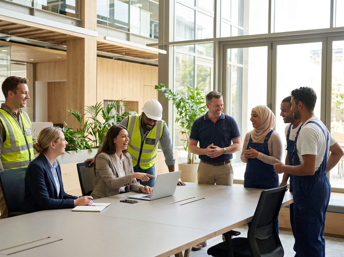 Diverse employees in a corporate wellness and worksite benefits program supported by National Health and Wellness