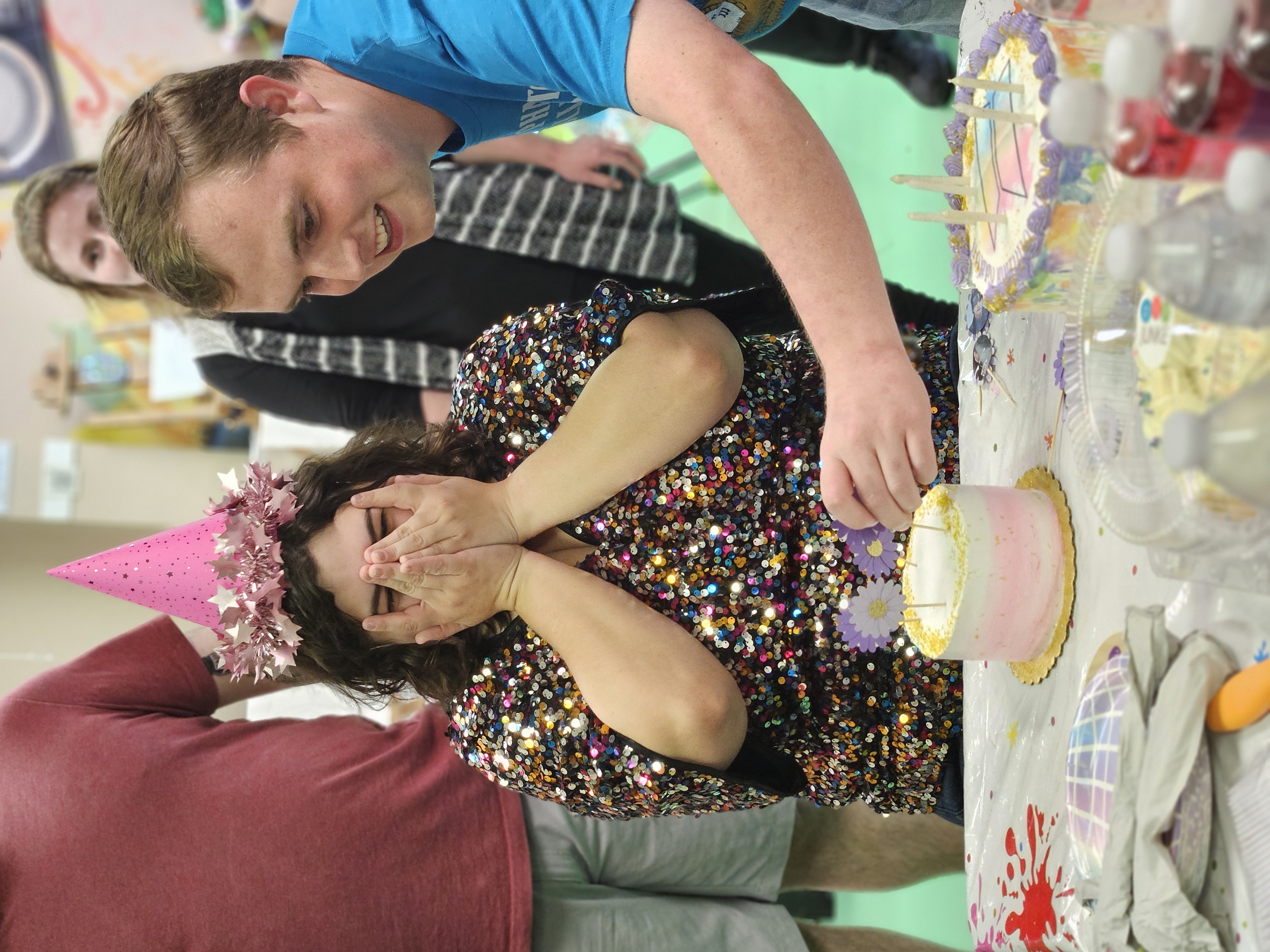 Birthday party at HeARTLocke Studio