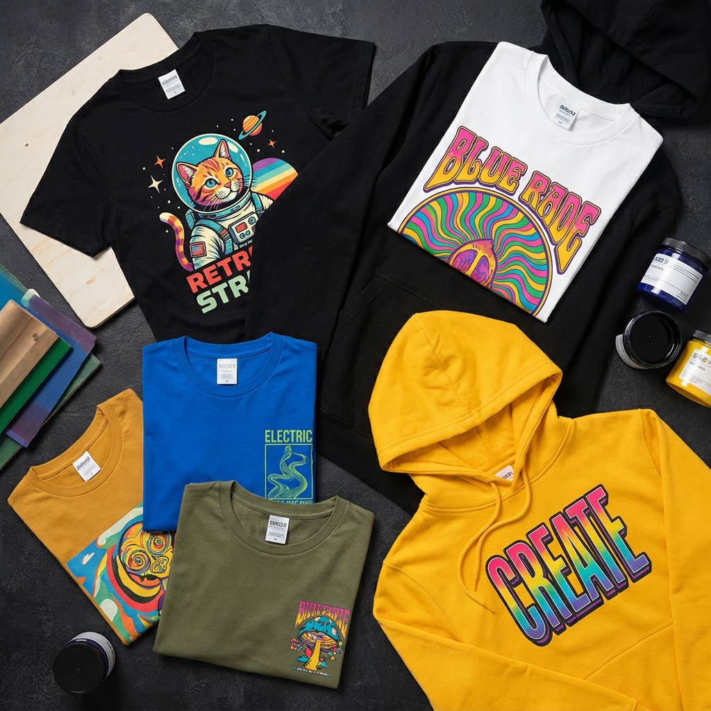 Custom Apparel & DTF Printing