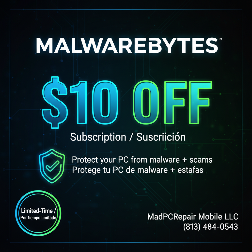 Malwarebytes $10 off subscription promotion