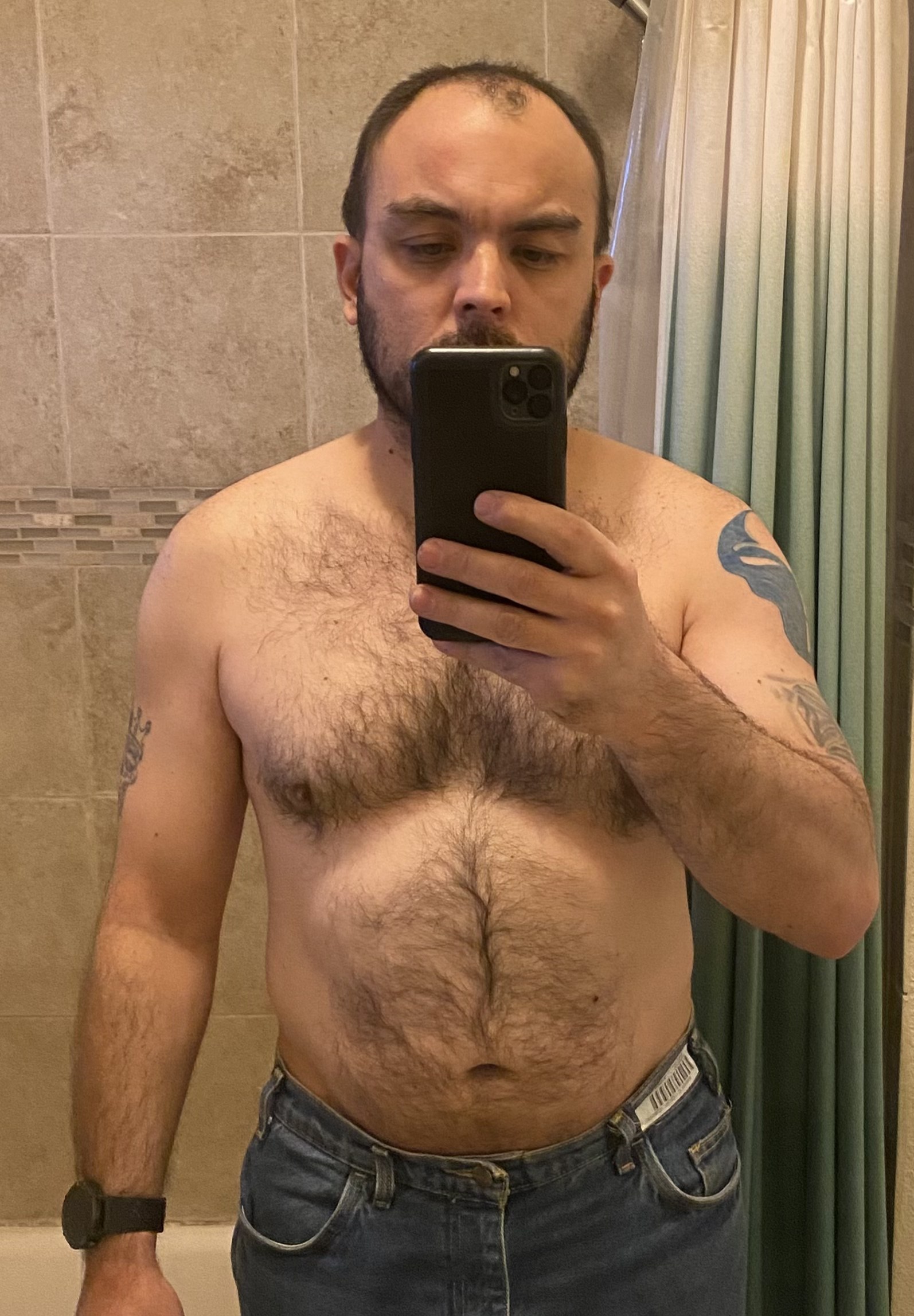 Kody Downs before transformation — his fitness journey starting point