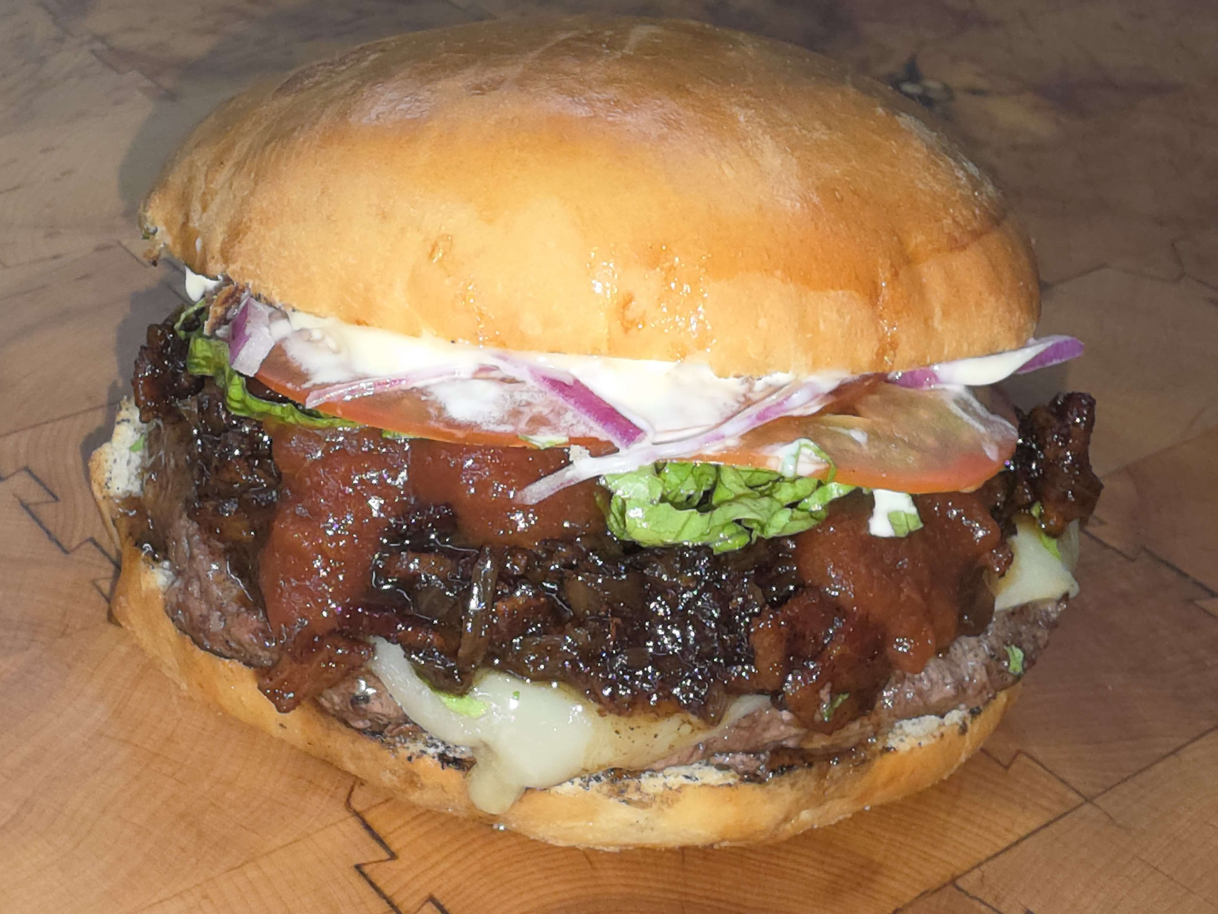 Bacon Jam Burger