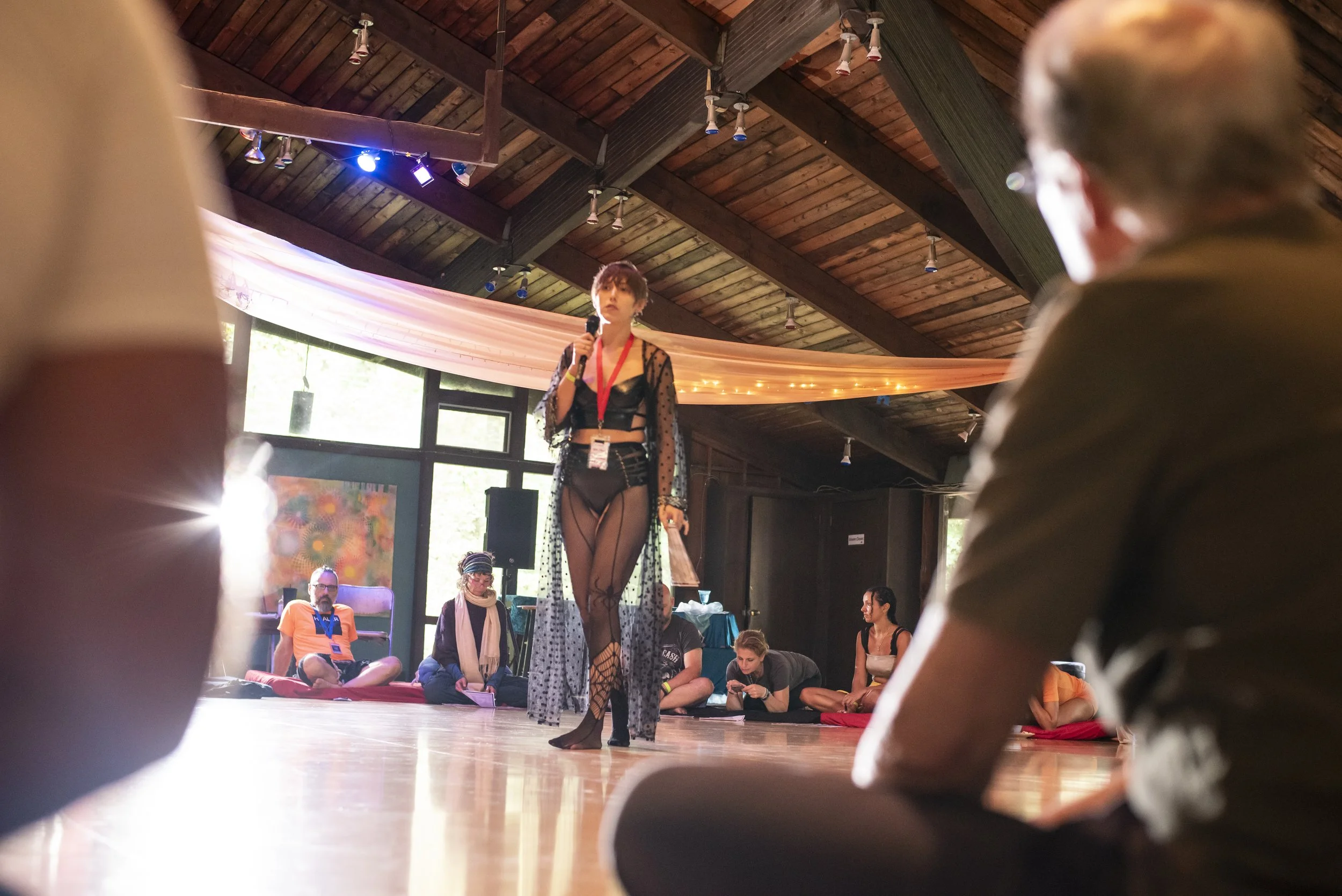 Sarah Gorman speaking