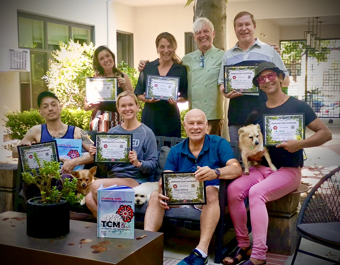 TCMchef Raphaël Gamon medicinal cooking class certification Los Angeles