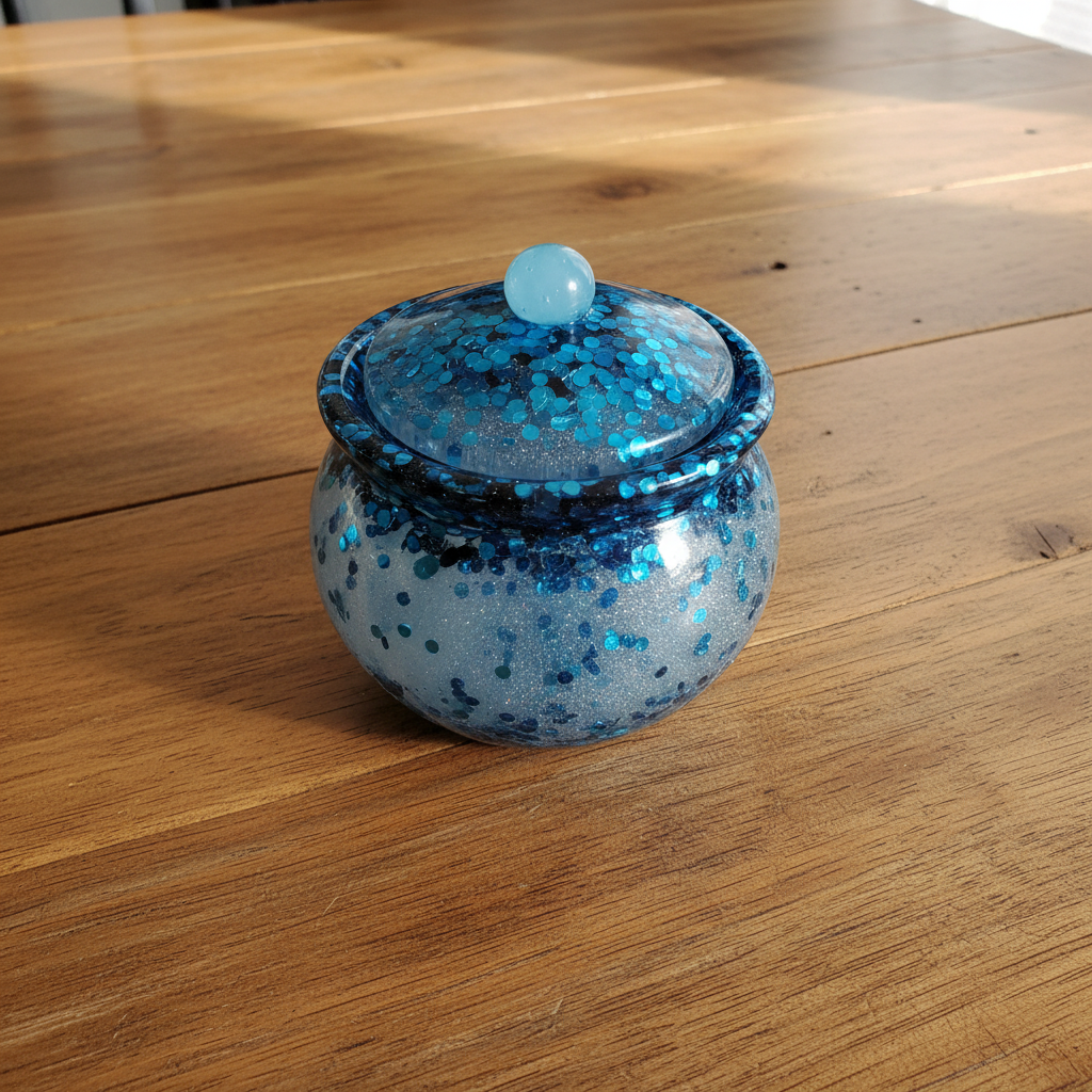 Resin Trinket Jars