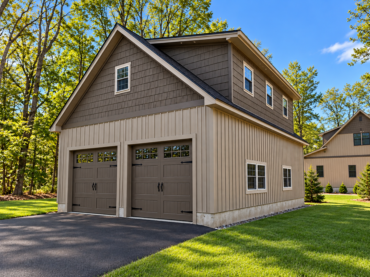 Custom Garages by Hometown Structures