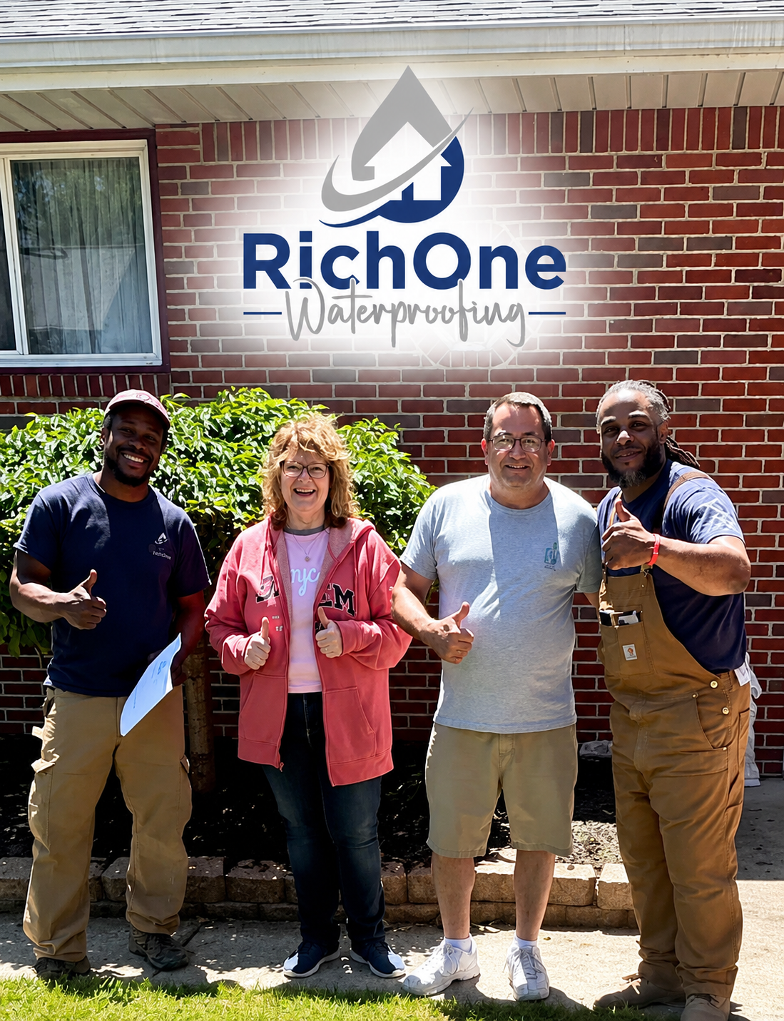 Richone Brown, Owner of Rich One Waterproofing