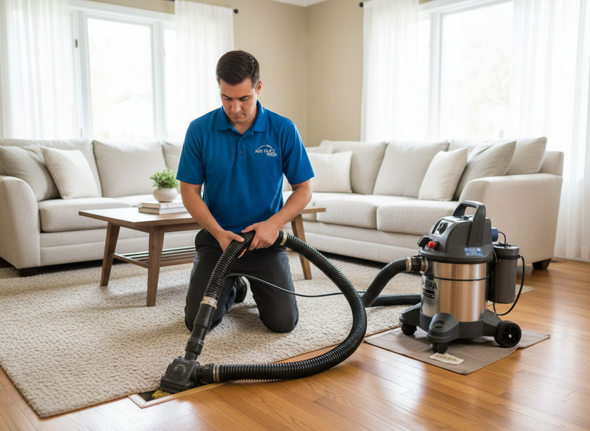 Professional residential HVAC and air duct cleaning service