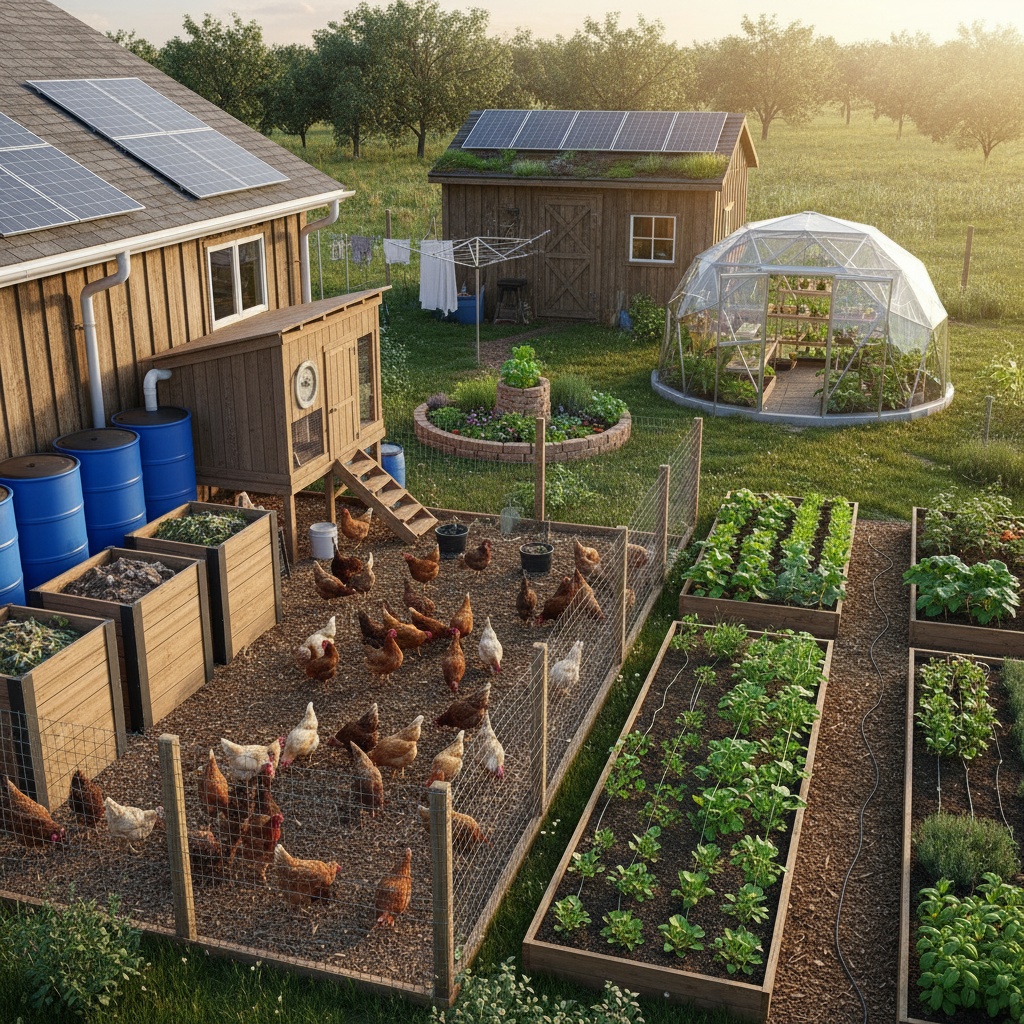 The Self-Sufficient Backyard 3 Backyard Homestead Systems