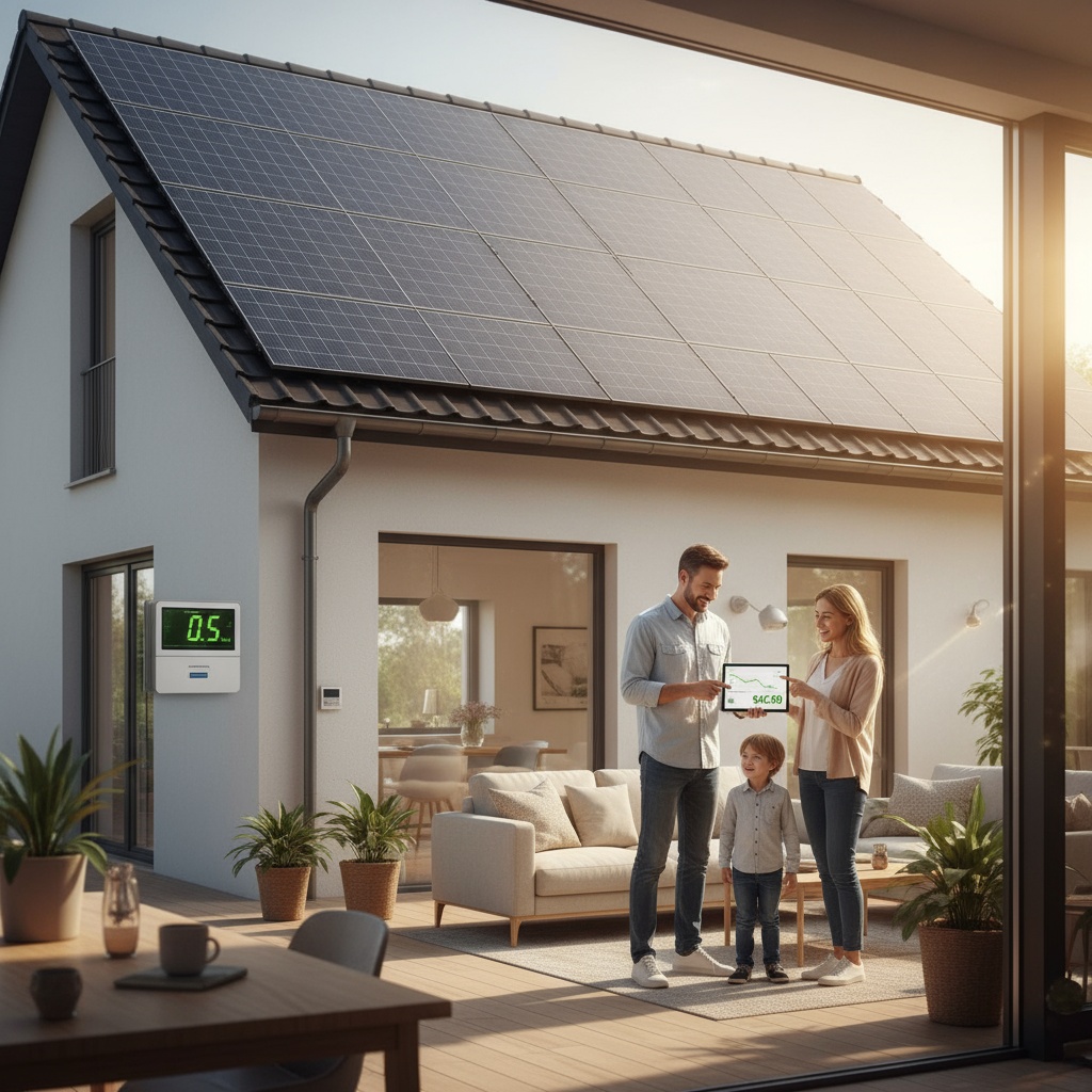 Energy Savings with Solar Power