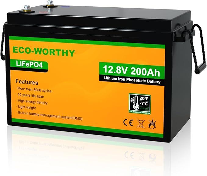 Batteries 5 DC HOUSE 12V 200Ah Battery