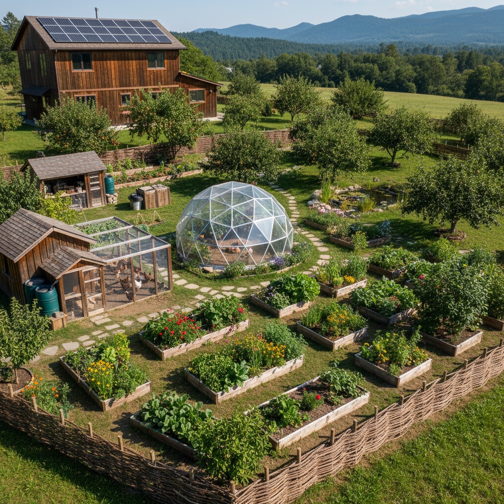 Self Sufficient Backyard Homestead