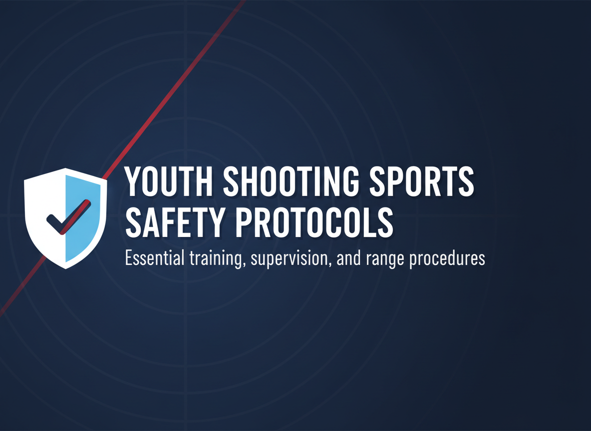 Youth shooting sports safety protocols 2026 guide - training and range procedures
