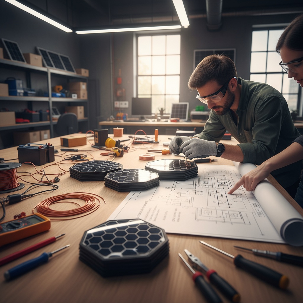 DIY Solar Panel Construction