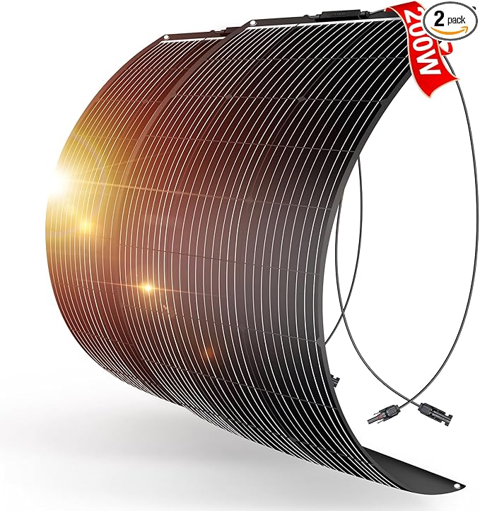 Solar Panels 1 DOKIO Flexible Solar Panel 200w