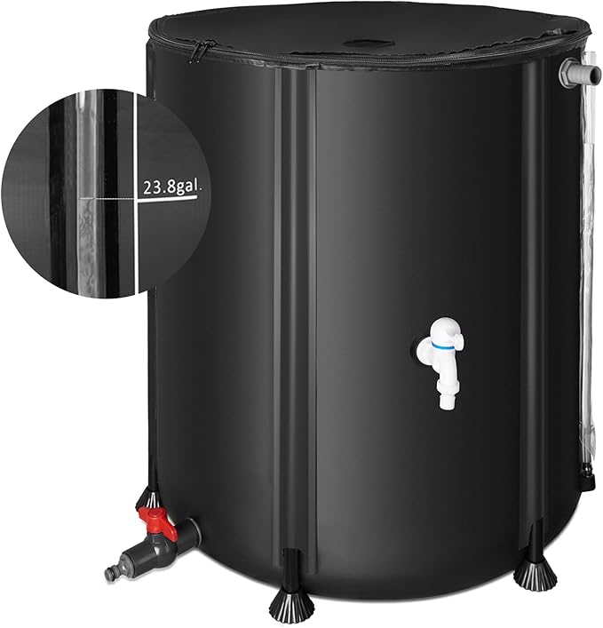 Collapsible Rain Barrel 53 Gallon