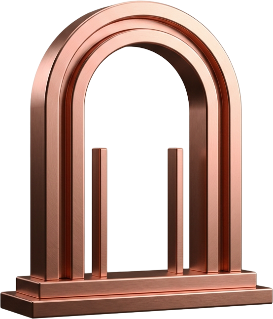 She Decided Foundation arch logo