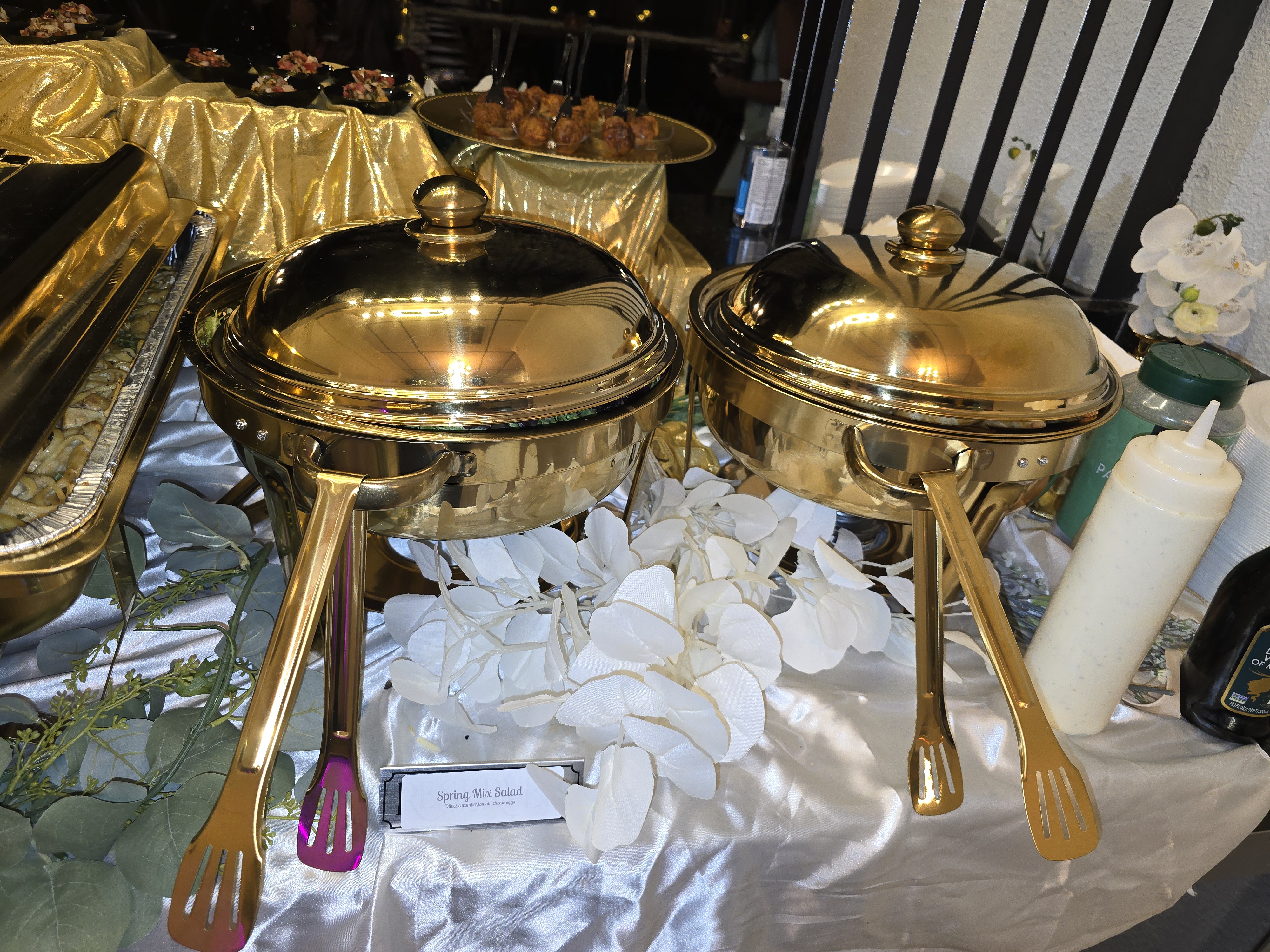 Superior Crown Media catering event spread