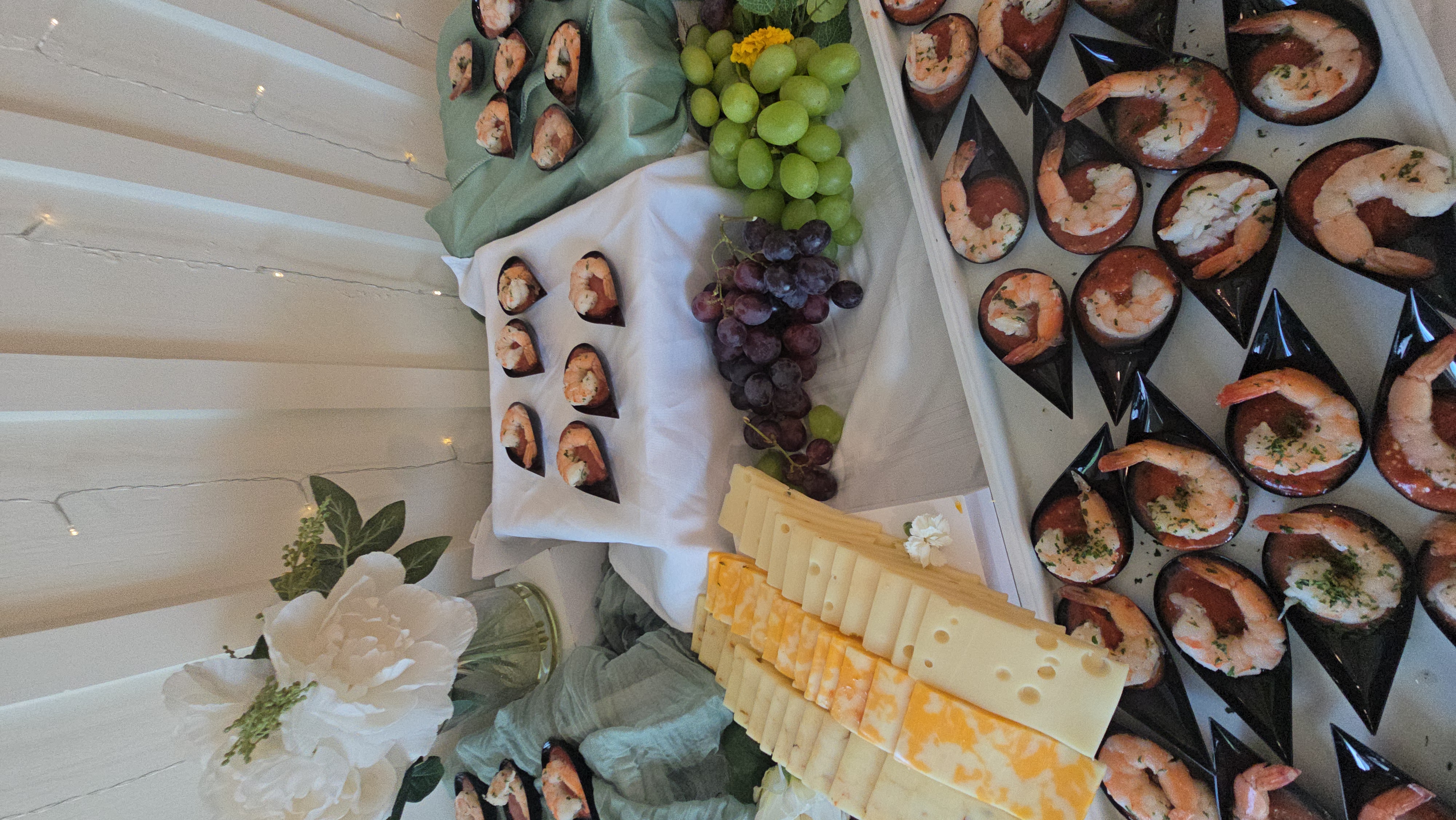 Superior Crown Media catering event display