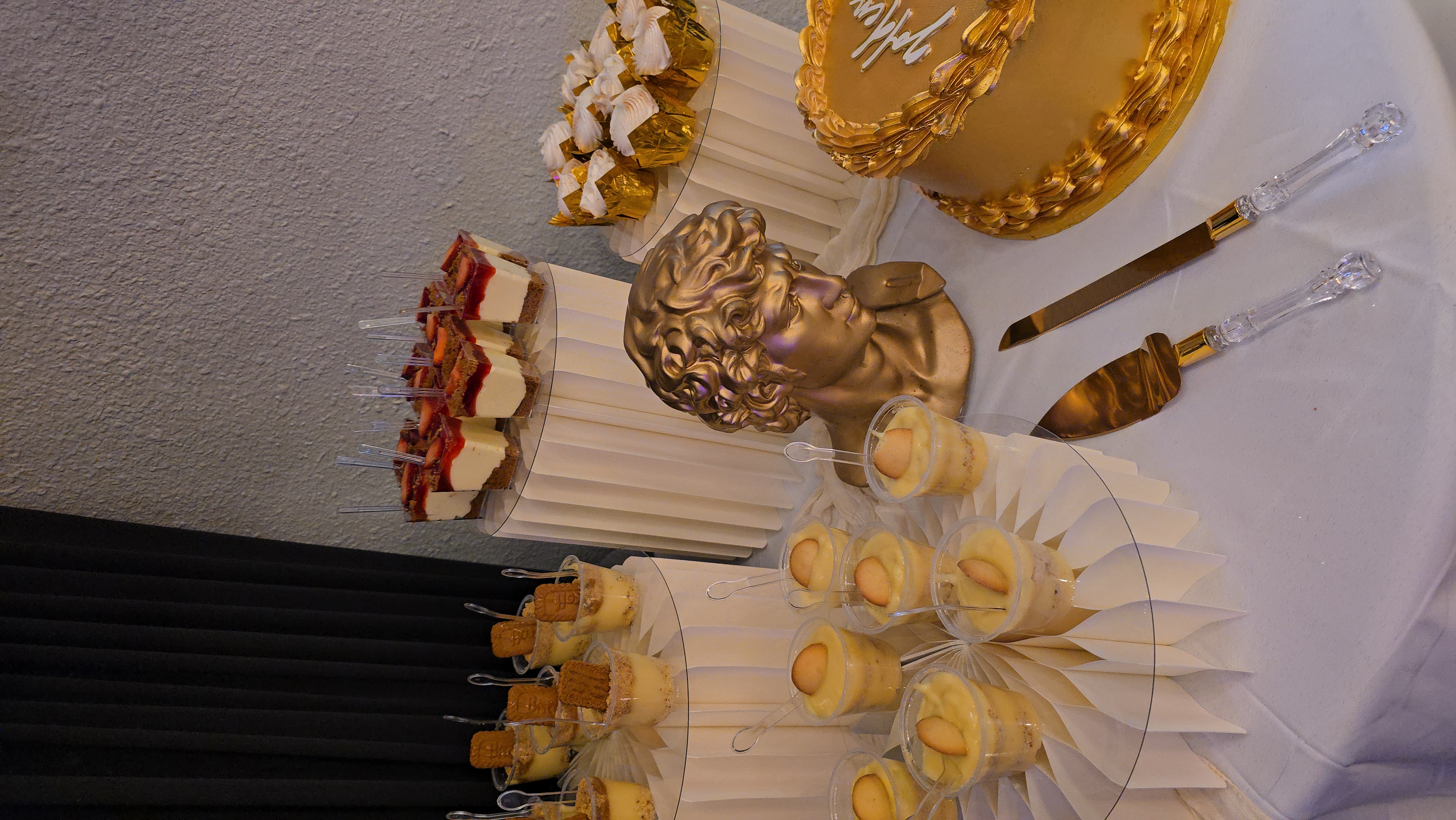 Luxury shrimp cocktail and grazing board with grapes, cheese and elegant display