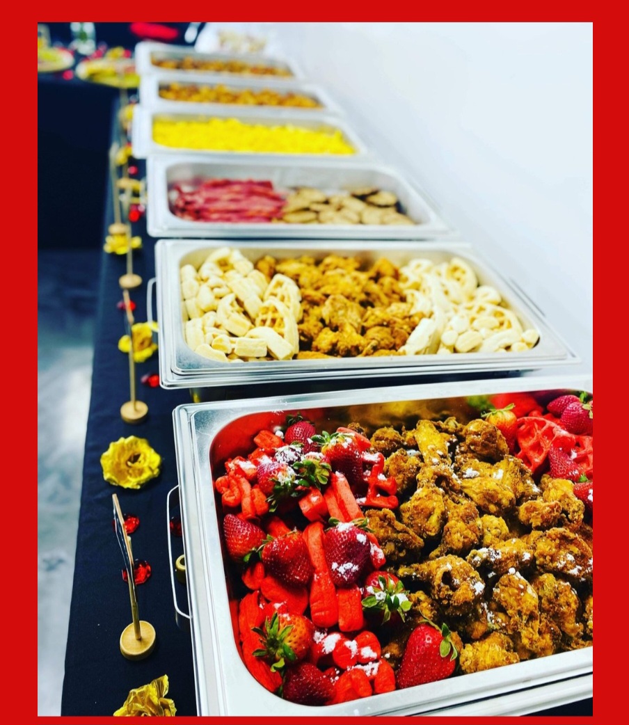 Buffet spread