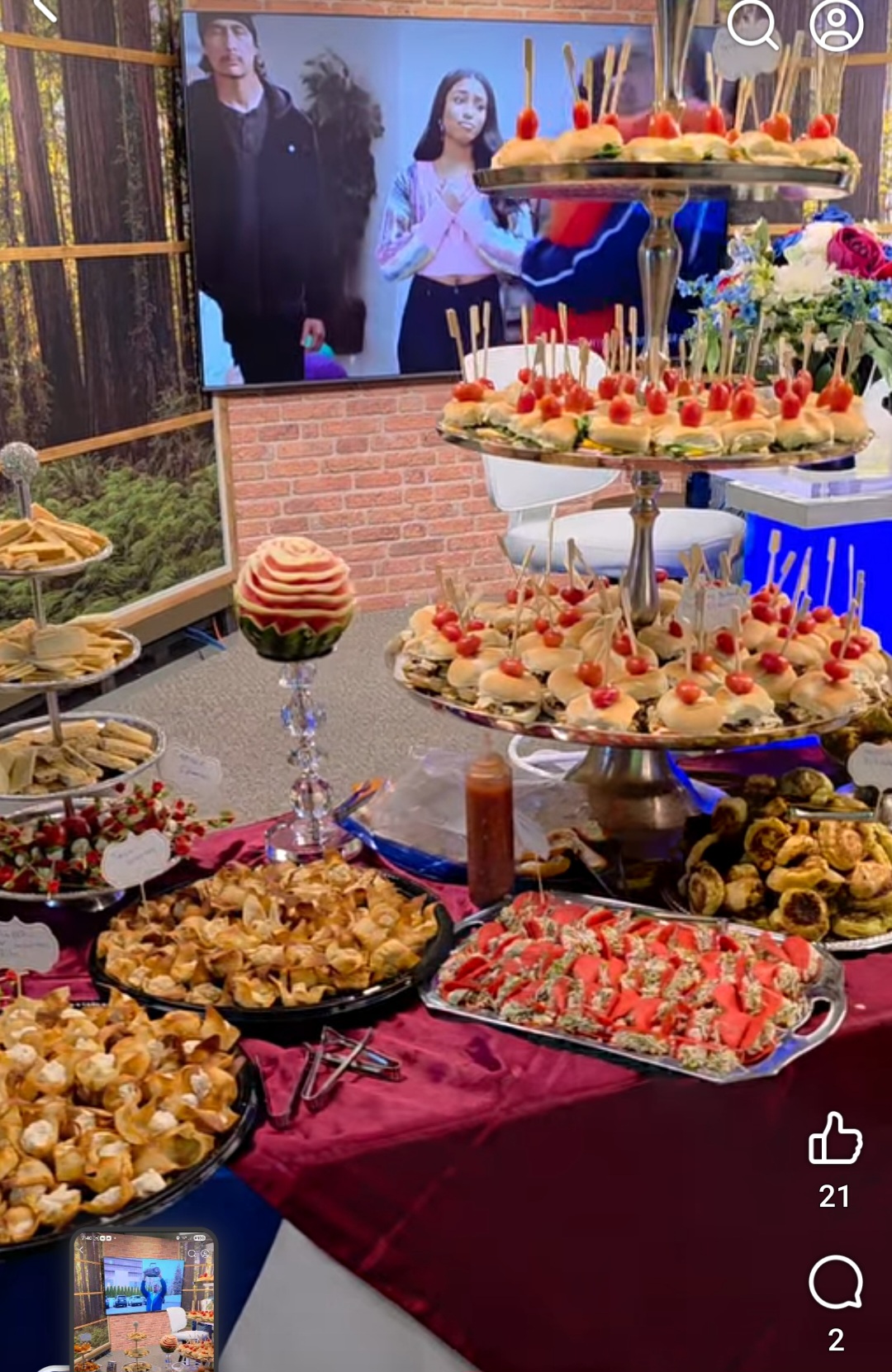 Appetizer tower