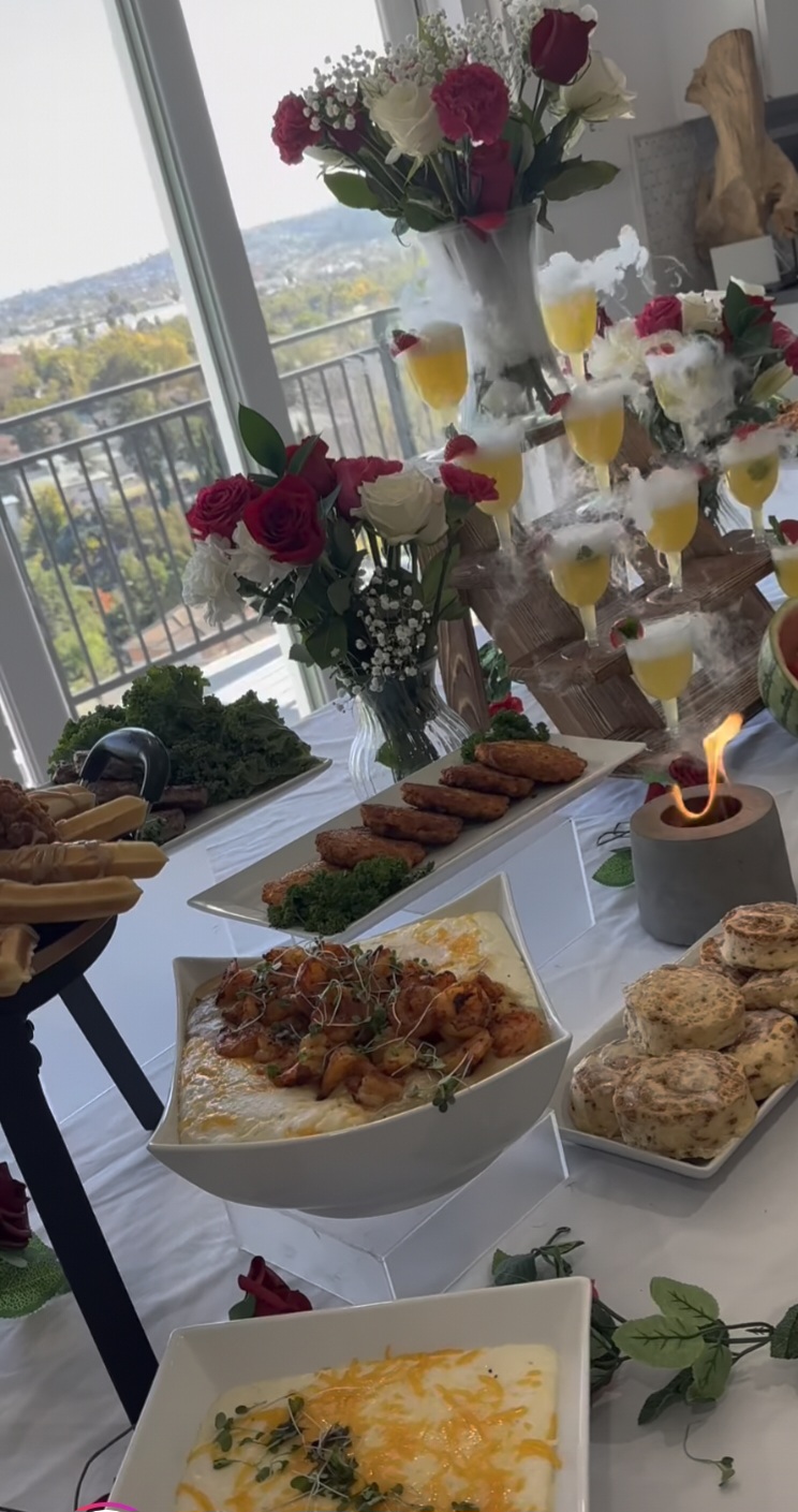 Brunch setup
