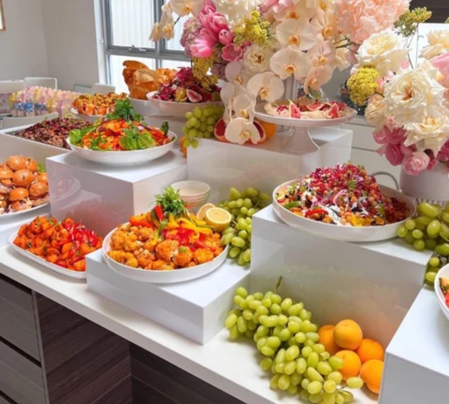 Colorful buffet