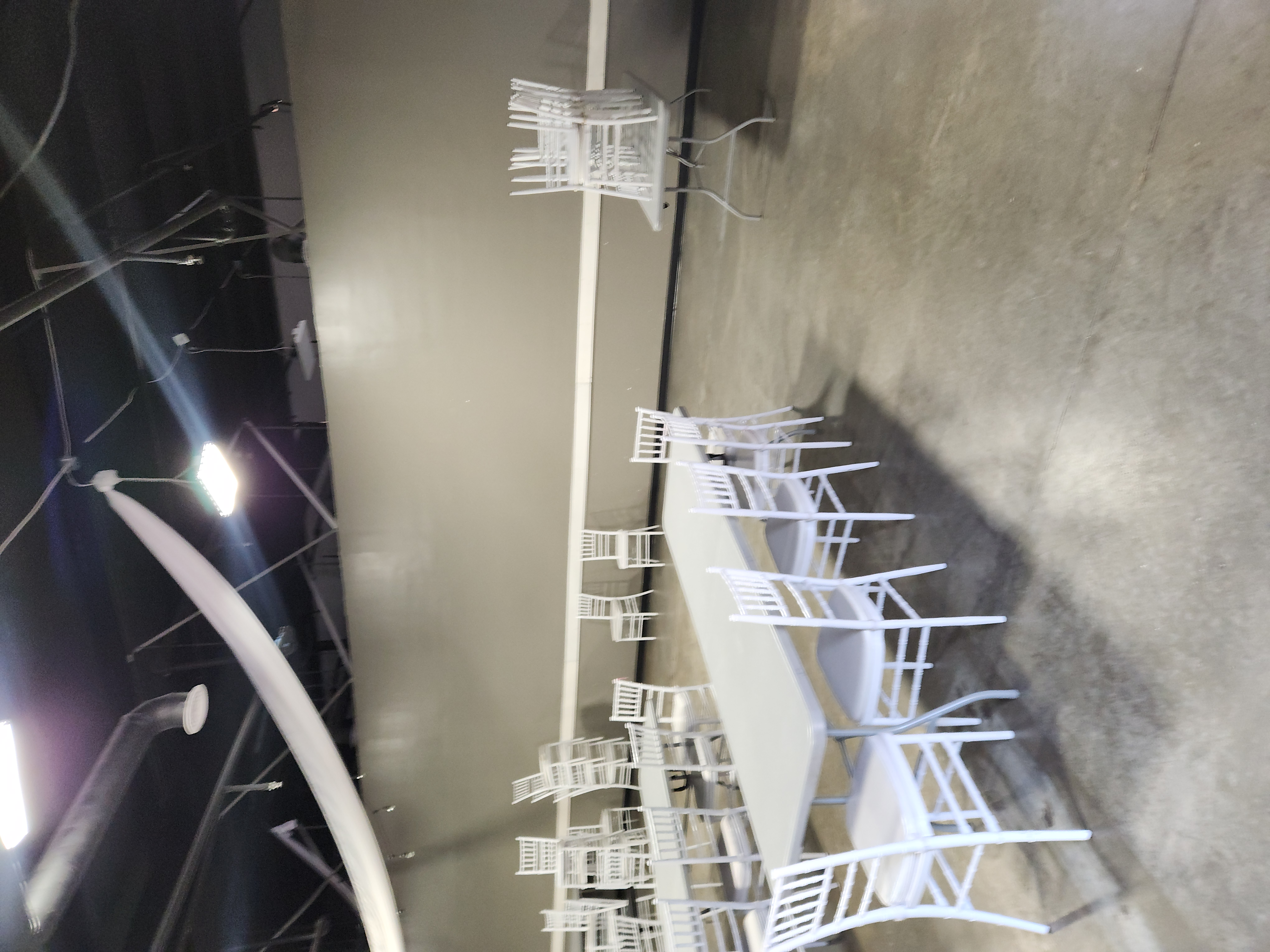 Spacious venue interior