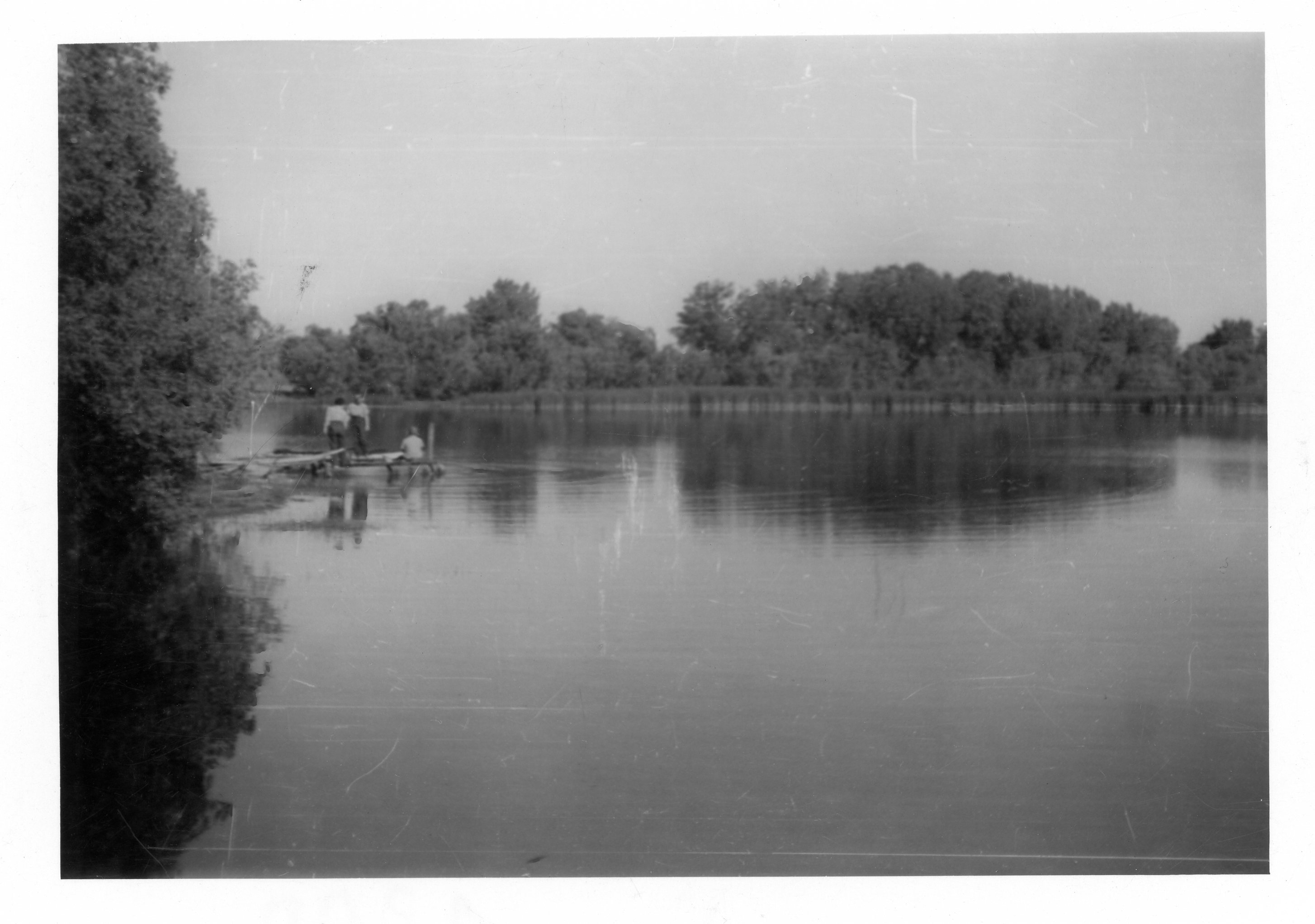 Fishing on the Hicks Pond