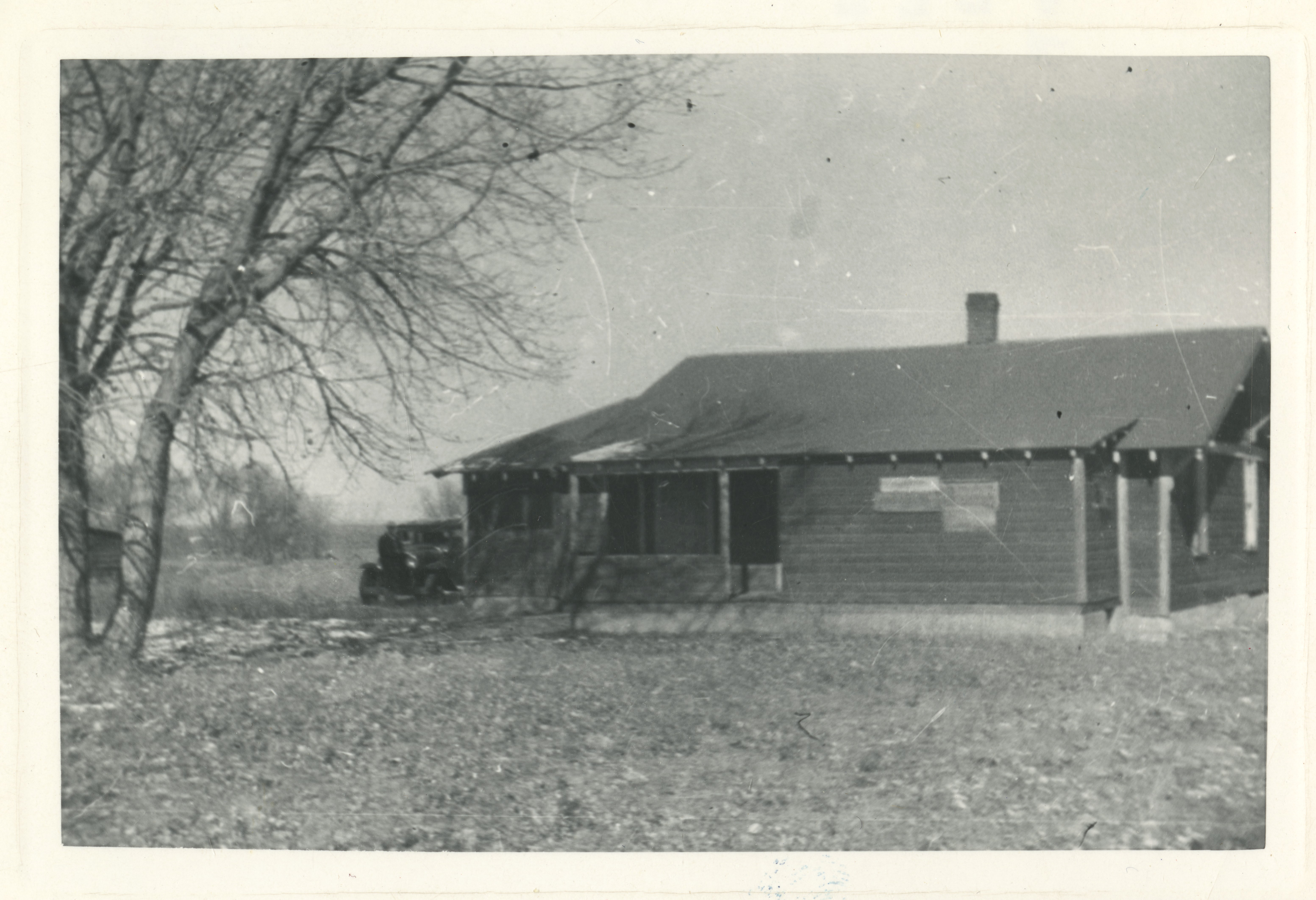 High-resolution archival photo of the Original Hicks Homestead