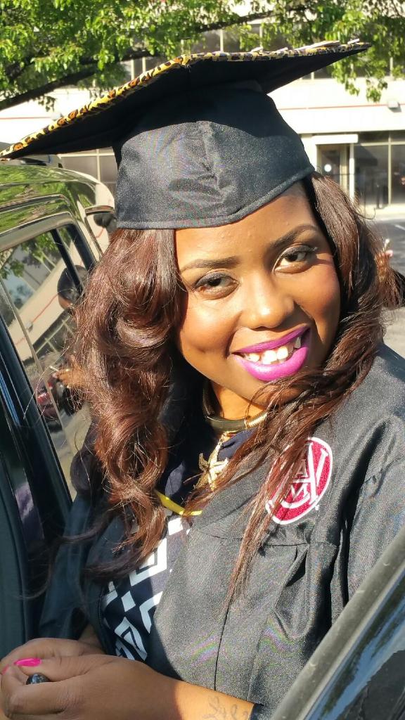 Keyona Williams graduation day