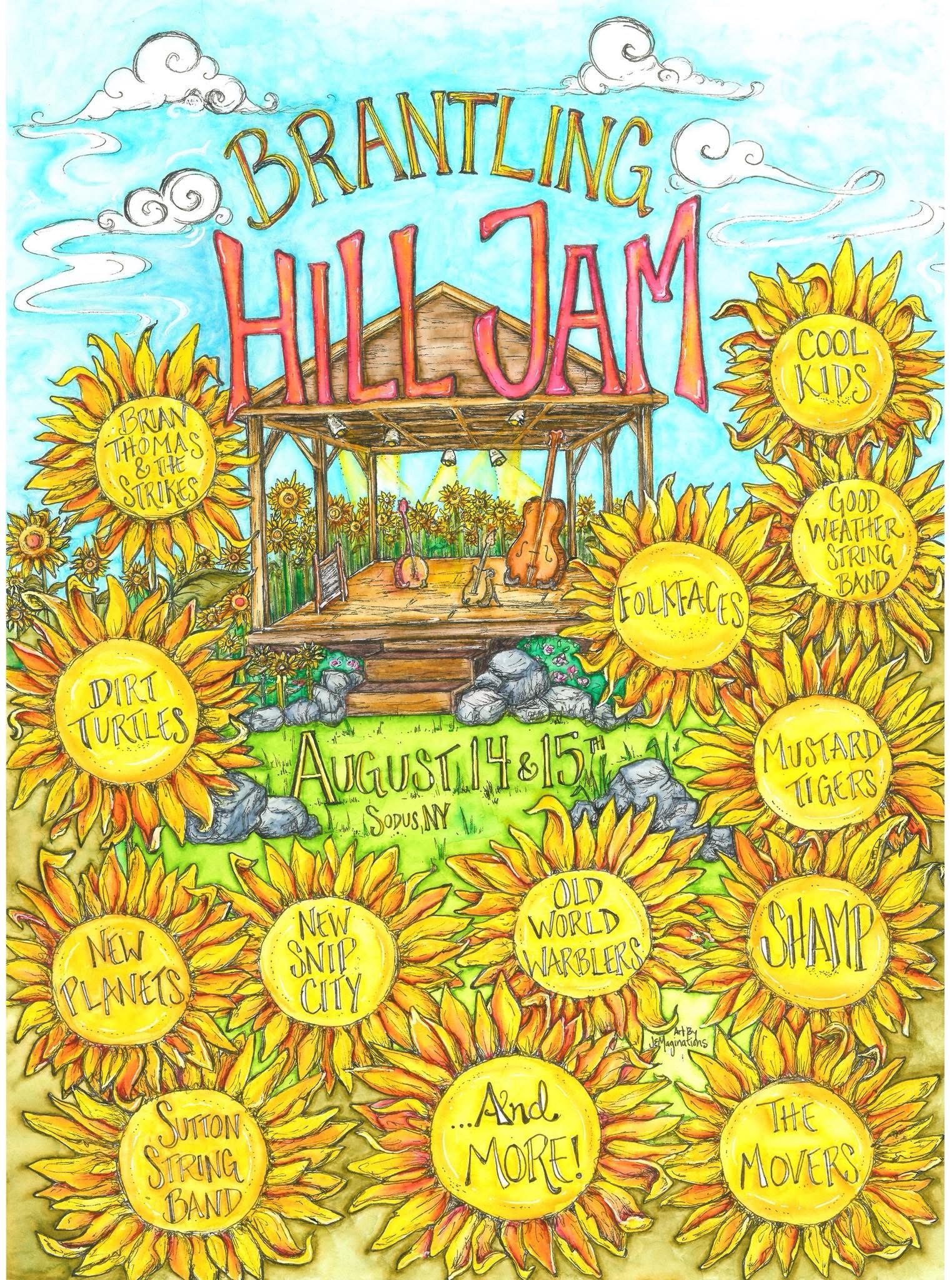 Brantling Hill Jam flyer