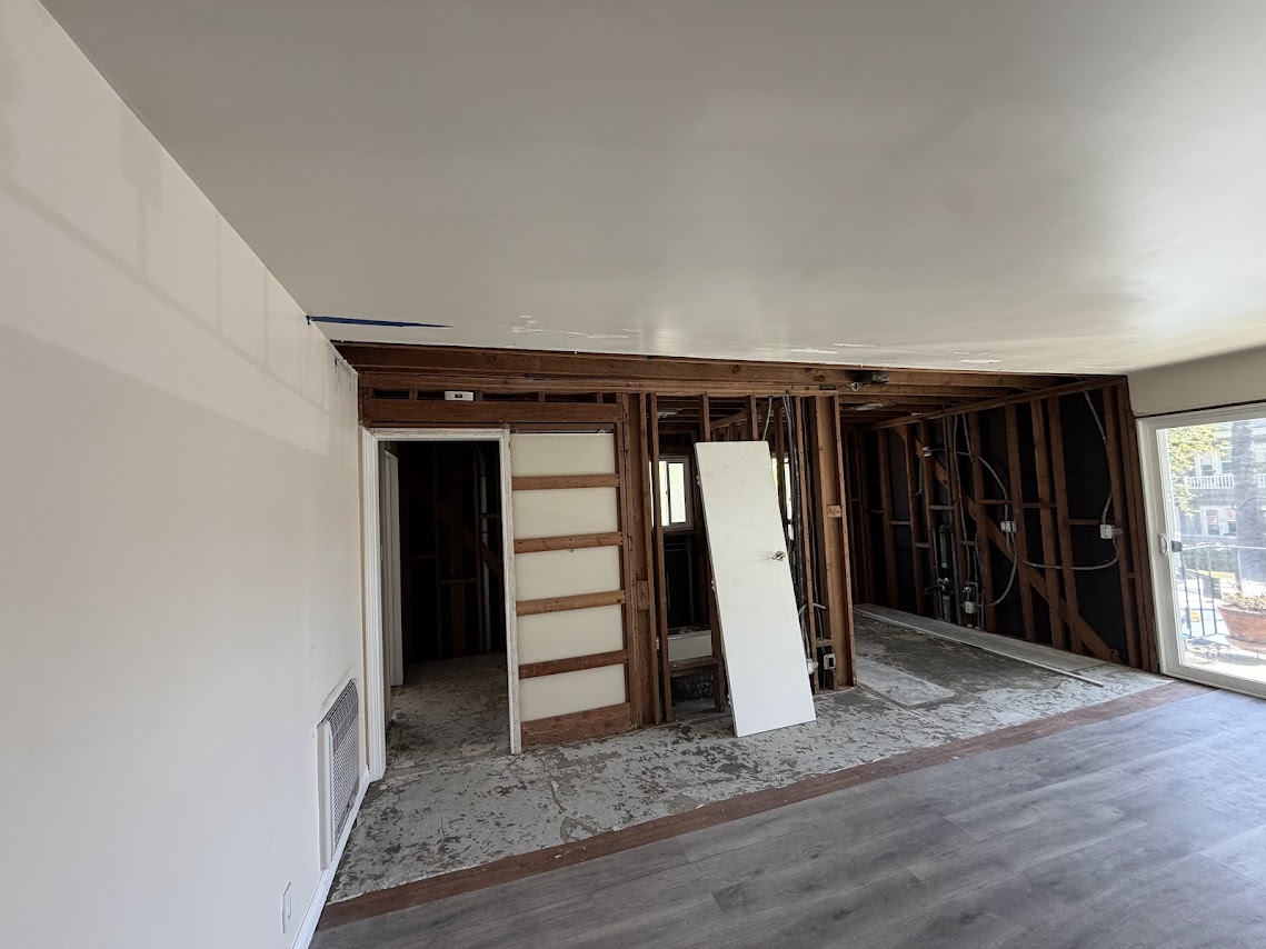 Drywall repair — smooth paint-ready surface by PMR Projects