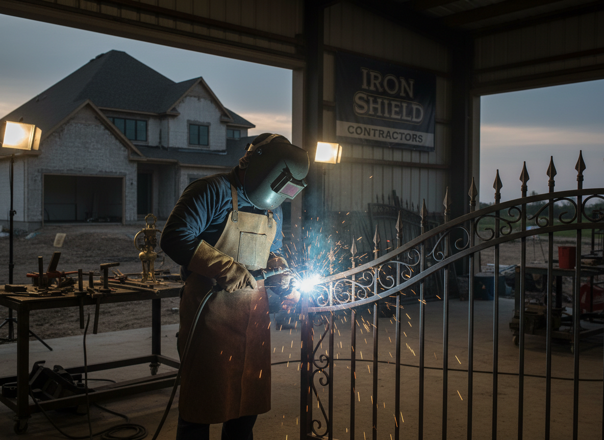 Professional welding and metal fabrication for custom security solutions — FORTRESS by PMR Projects